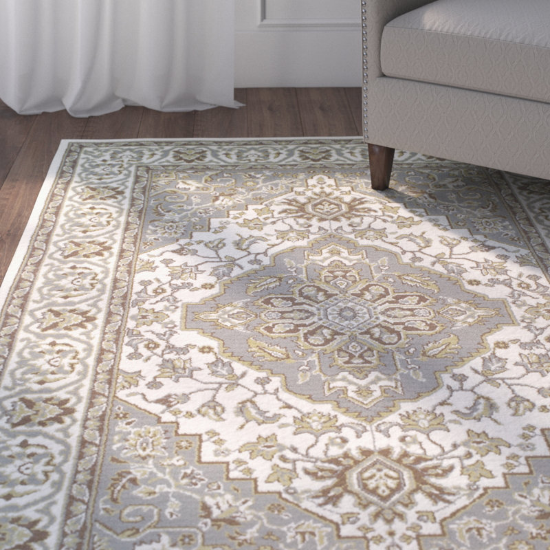 Astoria Grand Vassar Olive Green/Grey Area Rug & Reviews Wayfair